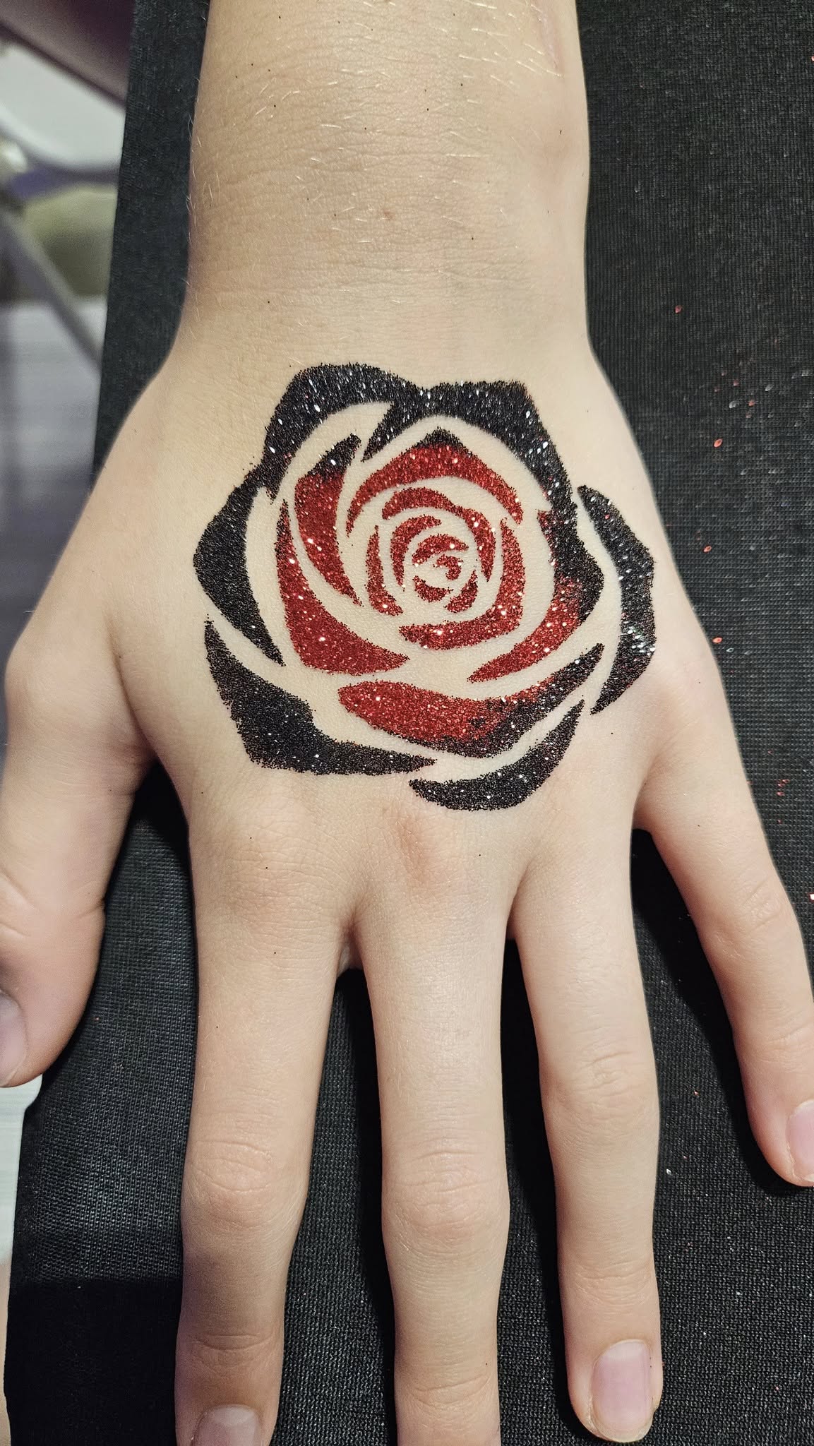Rose on Hand
